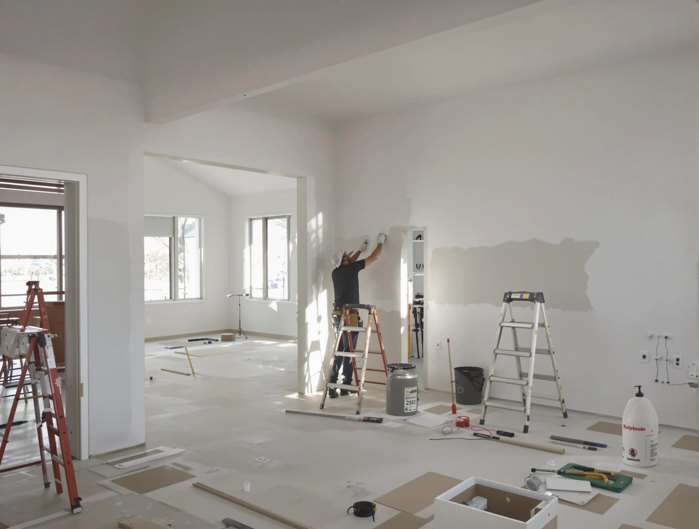 Detailed drywall installation with Cave Creek House Painters in Cave Creek