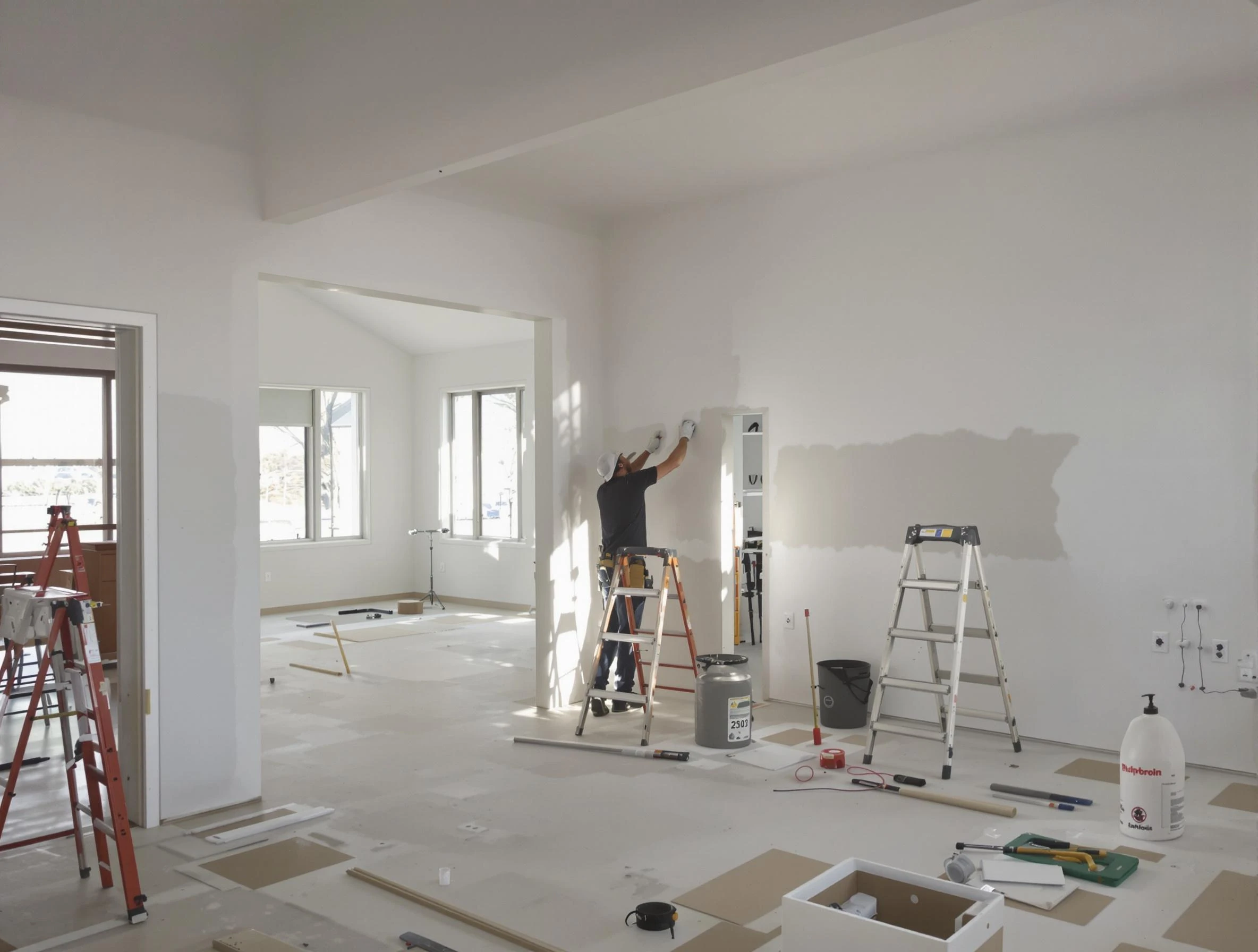 Detailed drywall installation with Cave Creek House Painters in Cave Creek